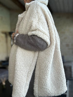 Charger l'image dans la galerie, Blouson/Cape PABLO Beige clair
