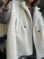 Charger l'image dans la galerie, Blouson/Cape PABLO Beige clair
