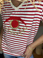 Charger l&#39;image dans la galerie, Tee Shirt OLHO Rouge
