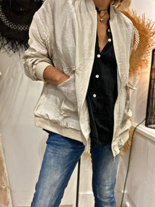 Blouson Bombers ZINCO Ecru - Banditas