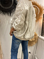 Charger l&#39;image dans la galerie, Blouson Bombers ZINCO Ecru - Banditas
