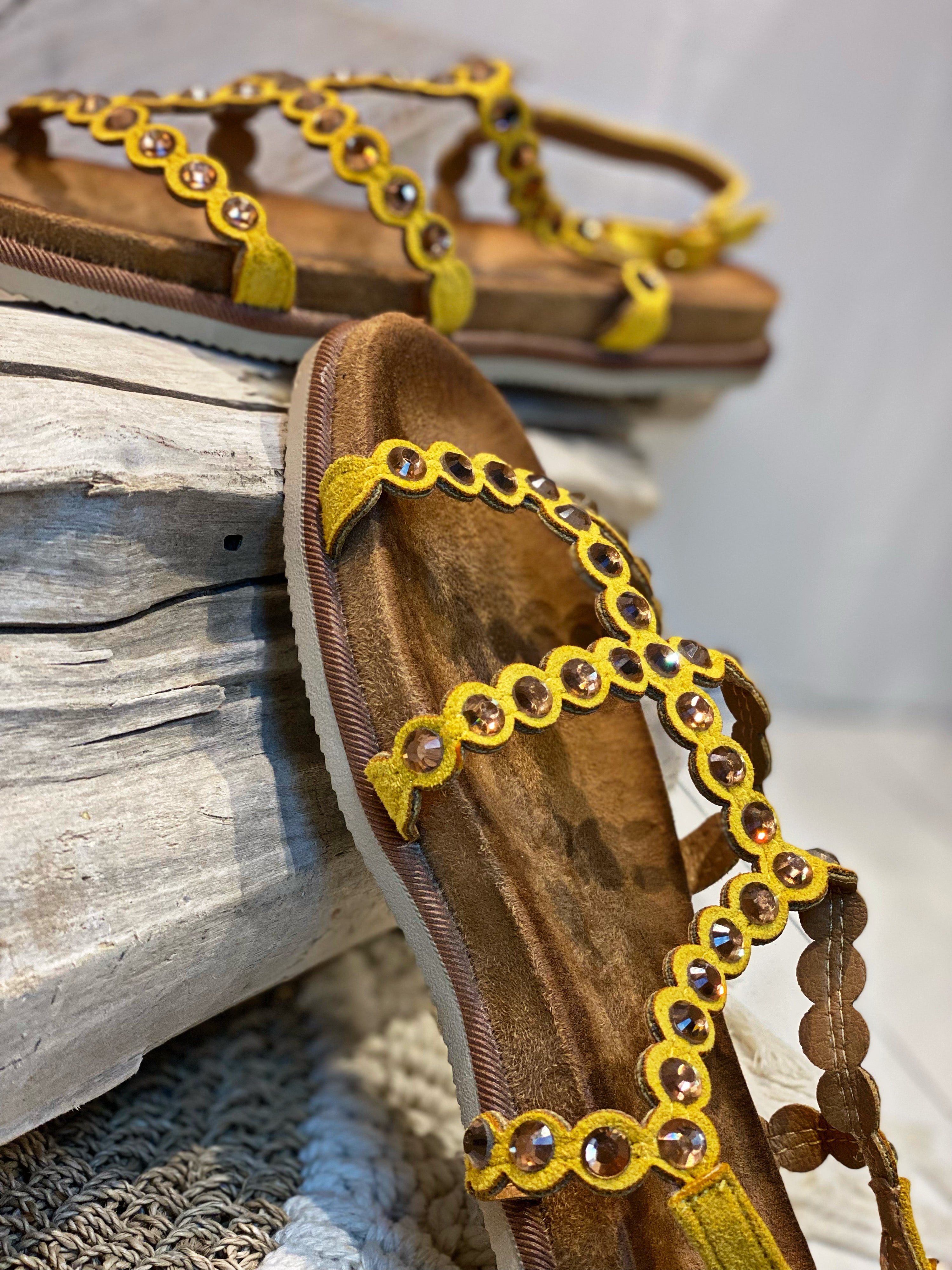 Sandales DODIE Jaune