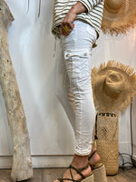 Charger l&#39;image dans la galerie, Pantalon GABY Blanc
