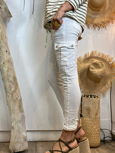 Pantalon GABY Blanc