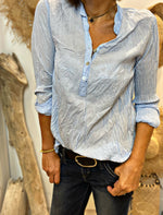 Charger l'image dans la galerie, Chemise FOGGIA Bleu ciel  Banditas
