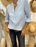 Charger l'image dans la galerie, Chemise FOGGIA Bleu ciel  Banditas
