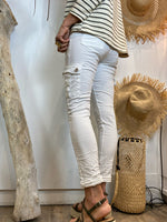 Charger l&#39;image dans la galerie, Pantalon GABY Blanc
