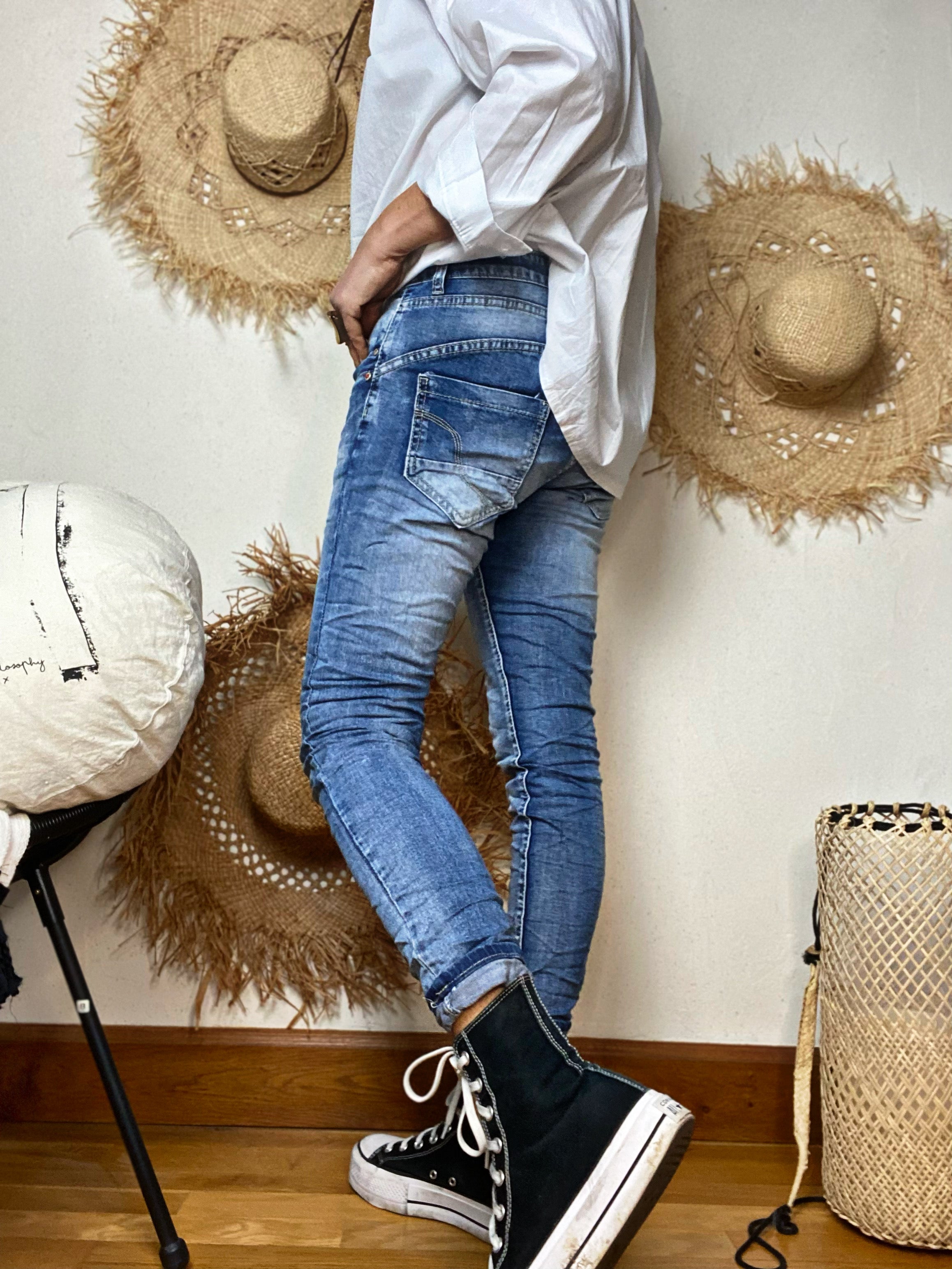 Jeans TOMY Bleu