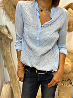 Charger l'image dans la galerie, Chemise FOGGIA Bleu ciel  Banditas
