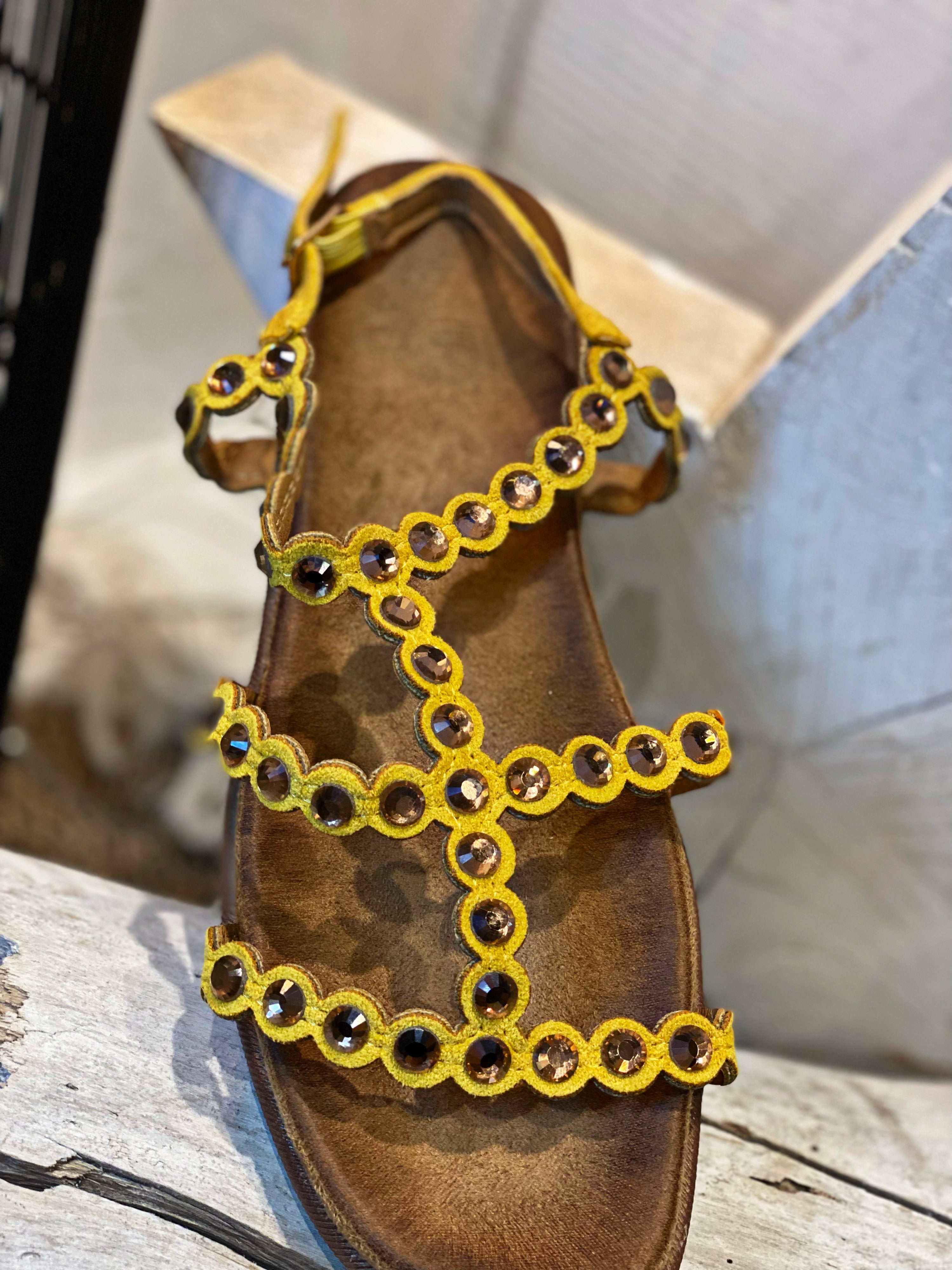 Sandales DODIE Jaune