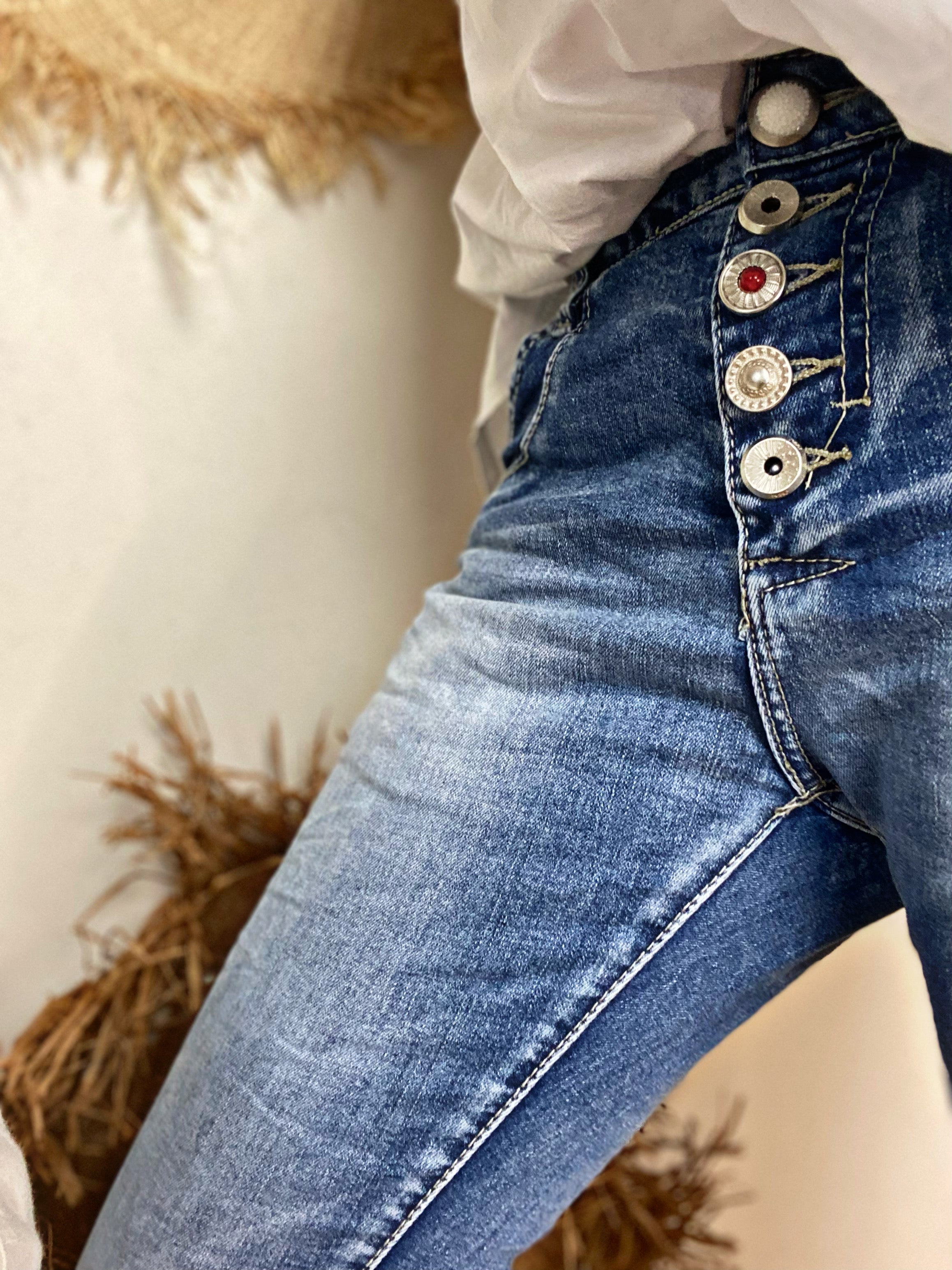 Jeans TOMY Bleu