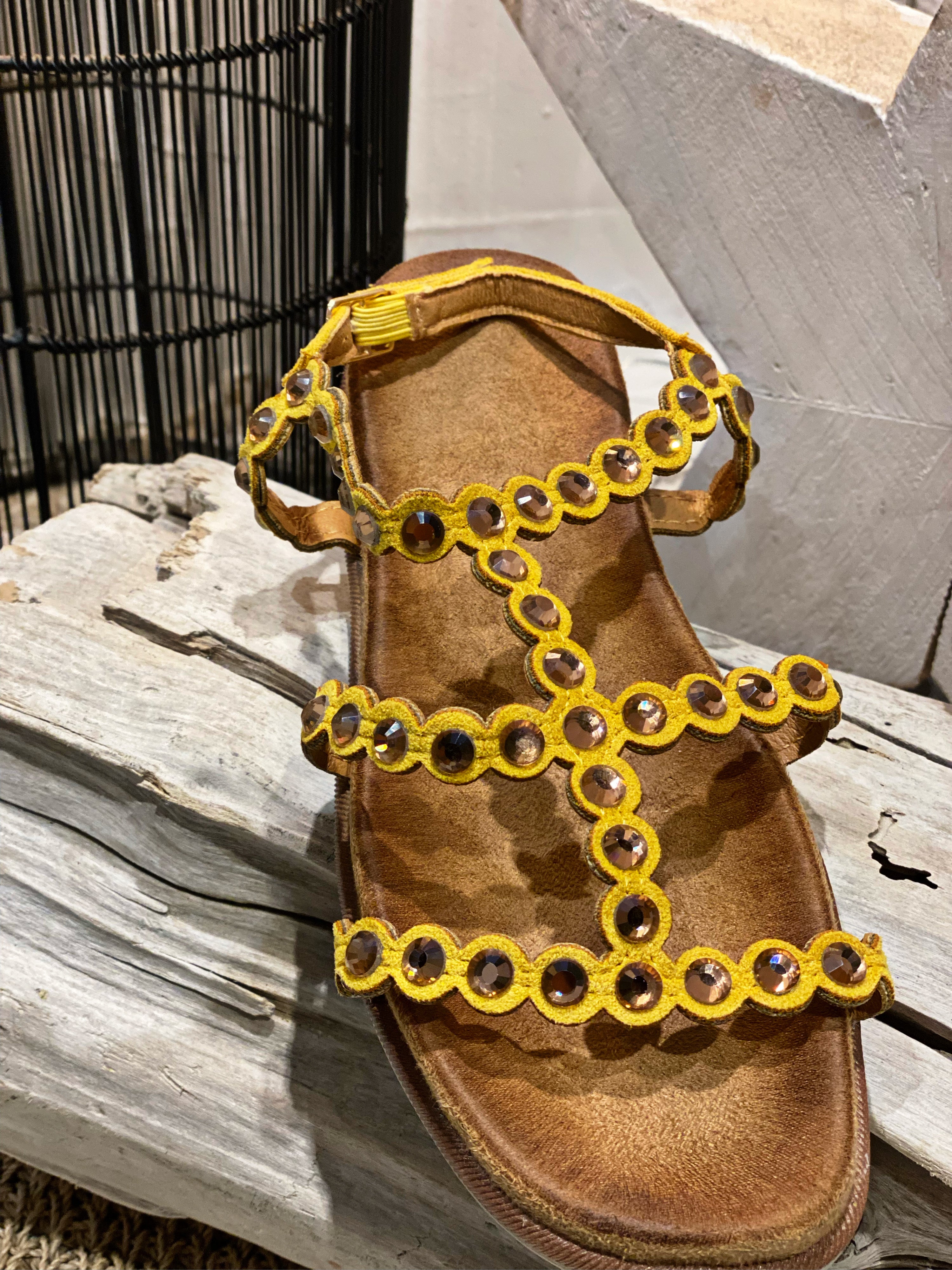 Sandales DODIE Jaune