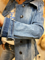 Charger l&#39;image dans la galerie, Veste Jeans DIANE Bleu
