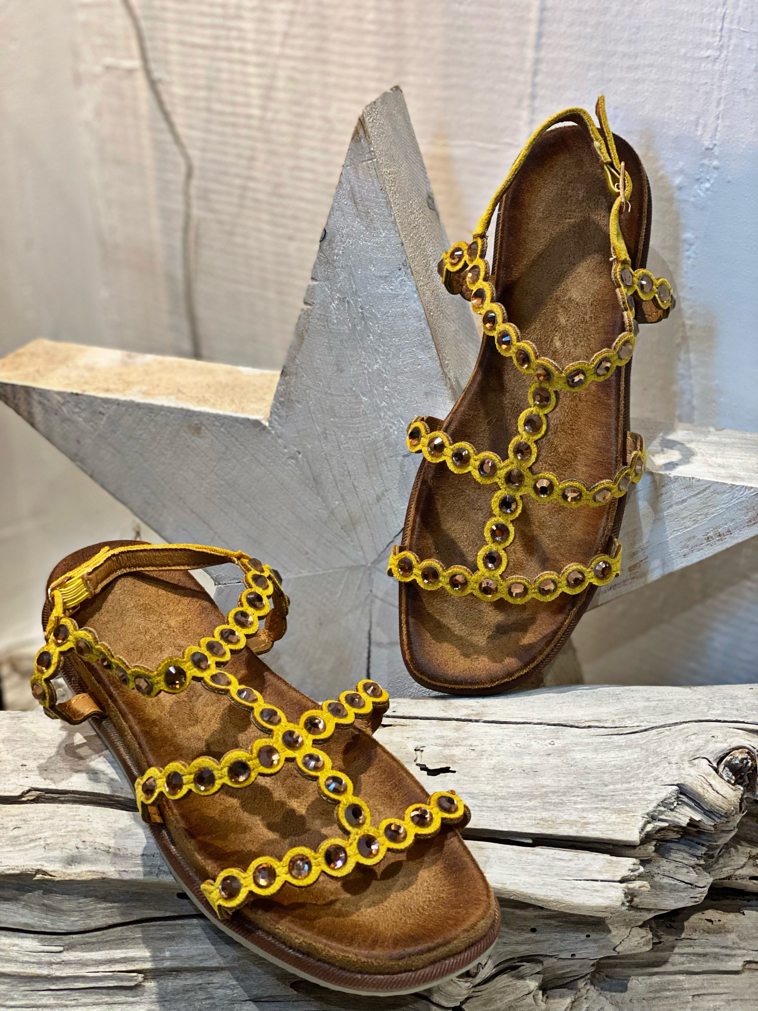 Sandales DODIE Jaune
