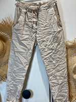 Charger l&#39;image dans la galerie, Pantalon PEDRO  - Beige, Bleu
