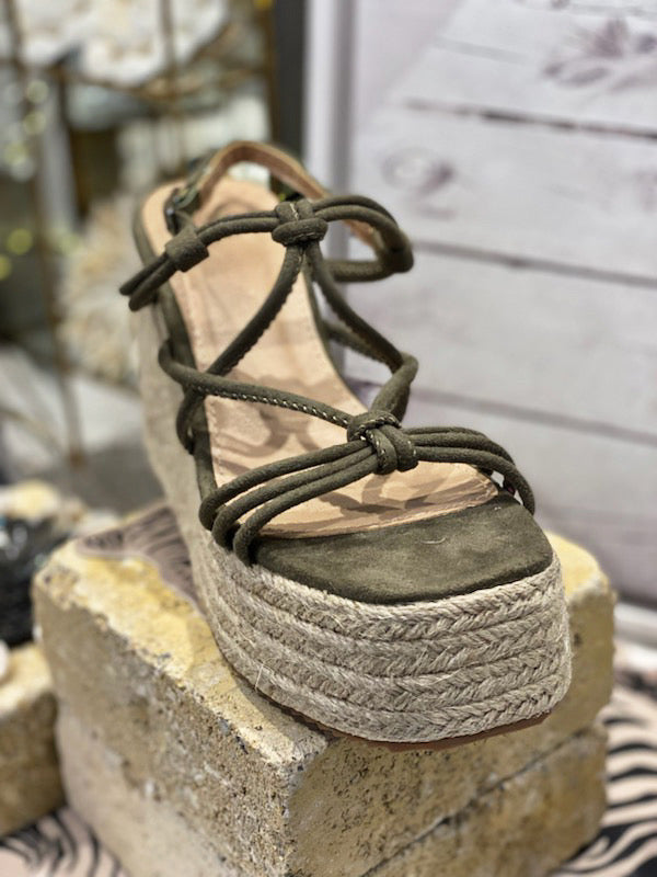 Sandales SALOME Kaki