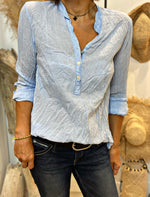 Charger l'image dans la galerie, Chemise FOGGIA Bleu ciel  Banditas
