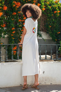 Robe RAINBOW Blanc